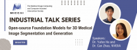 MICCAI Industrial Talk: Open-source Foundation Models for 3D Medical Image Segmentation and Generation